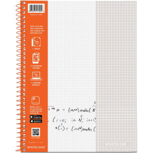 Wirebound Notebook, 11" x 8.5" Gray