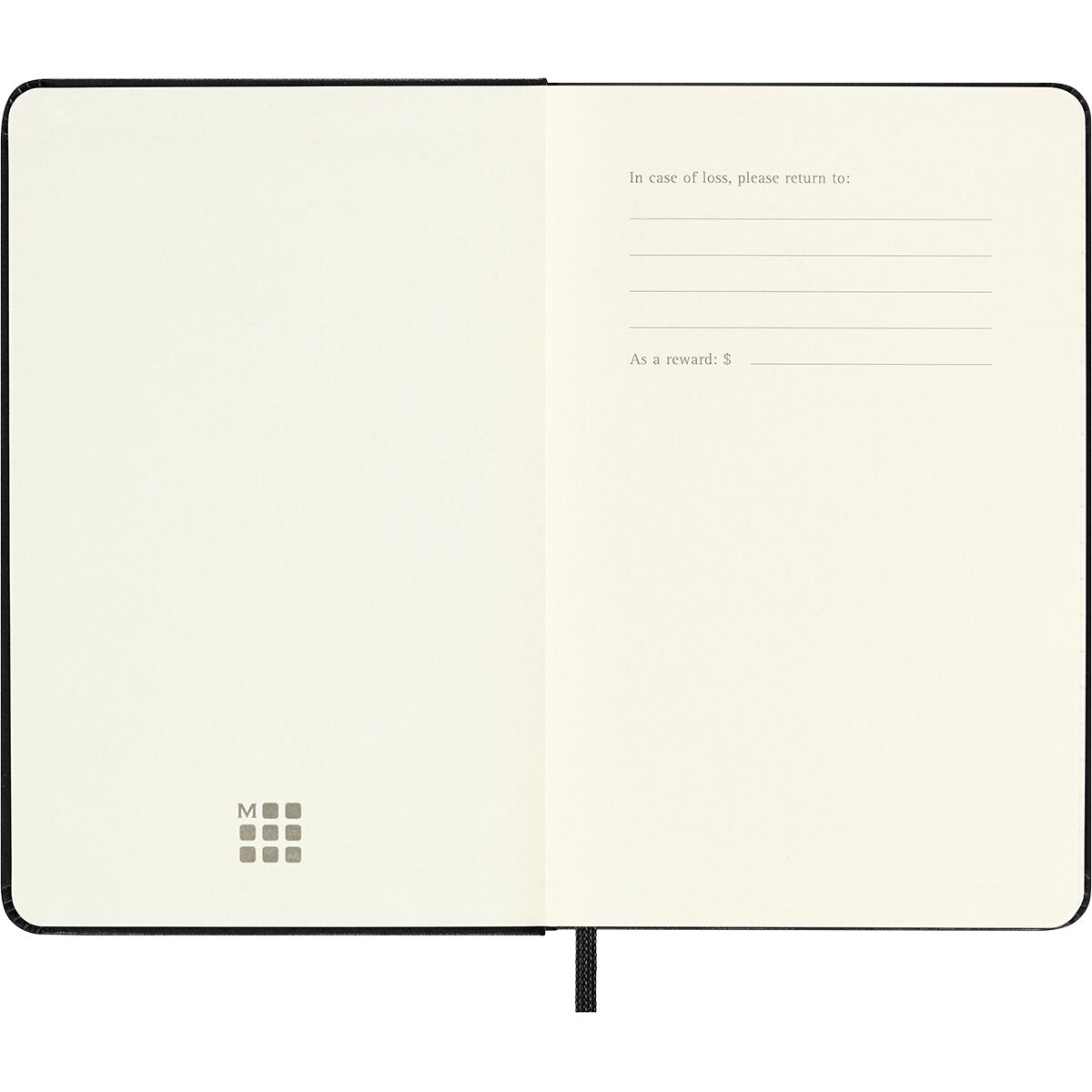 Moleskine Black Pocket 18 Month Wee