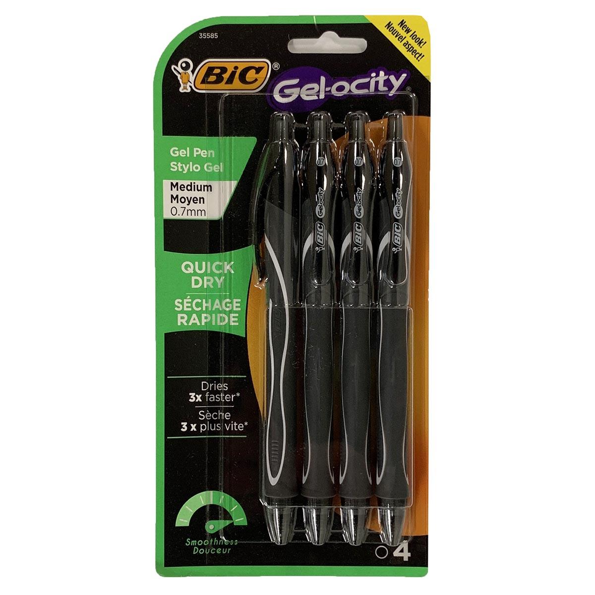 BIC Gel-ocity Quick Dry Retractable
