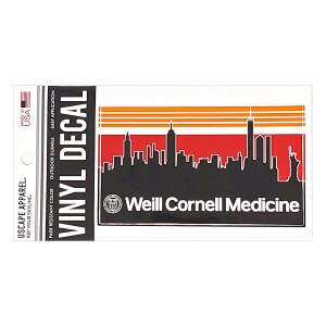 Weill Cornell Cityscape Sticker