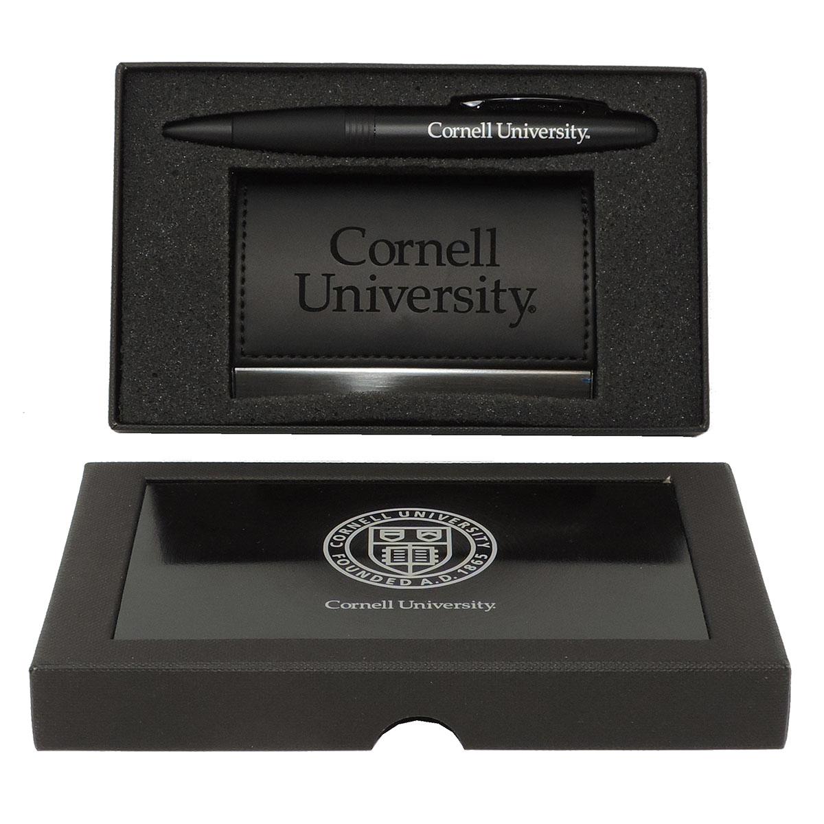 Gift Set Velour Business Card Hold