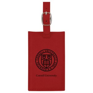 Red Cornell Luggage Tag