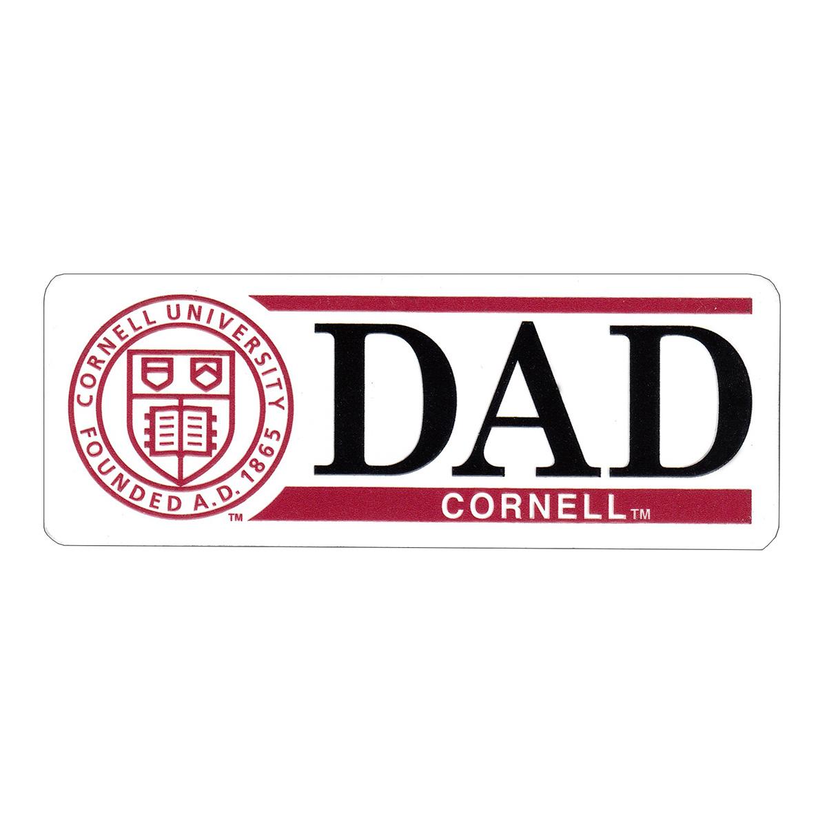 Cornell Dad With Seal Magnet