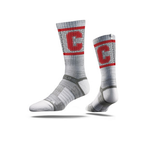 Cornell Crew Pattern Gray Socks