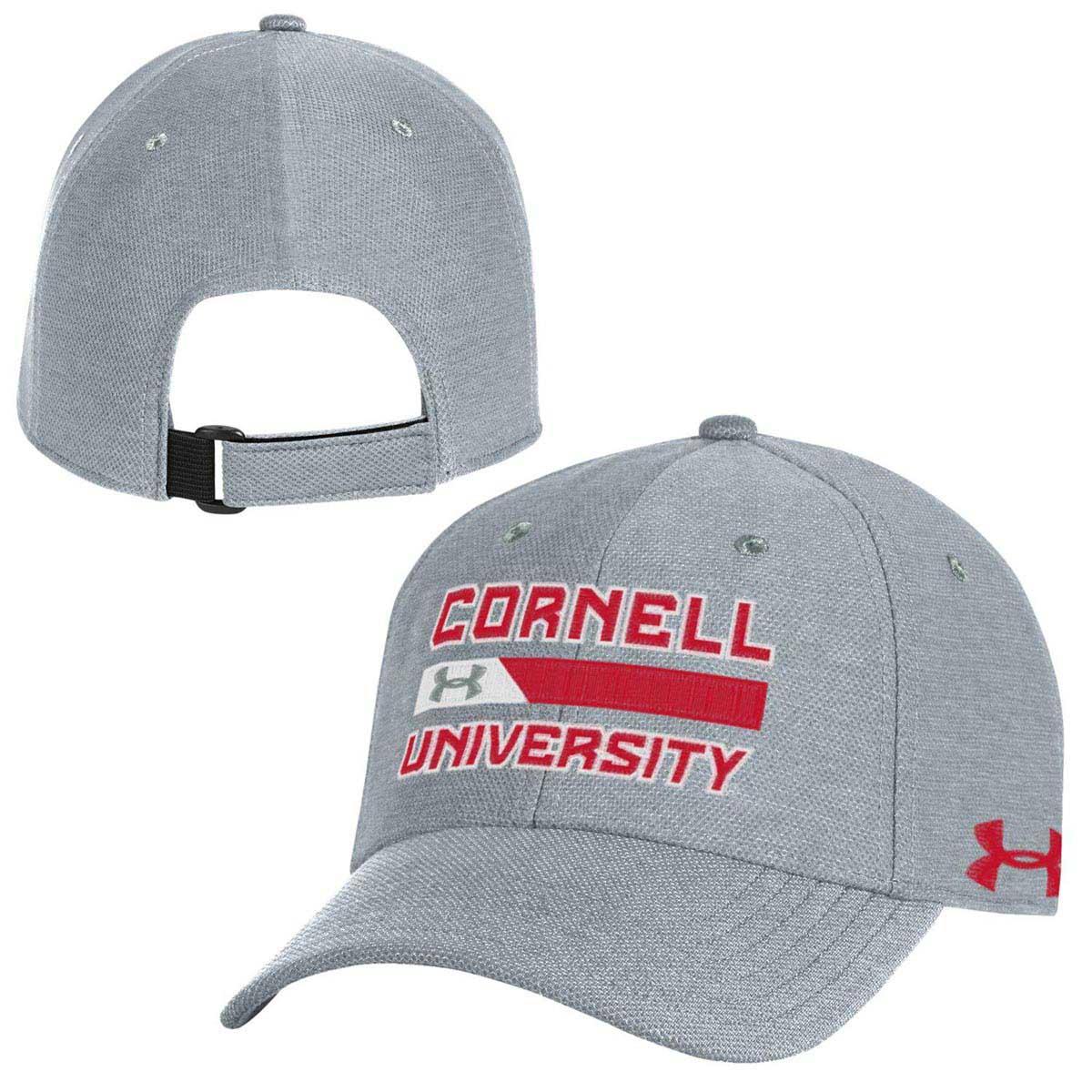 grey under armour cap