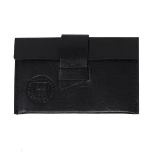Leather Business Card Holder Black