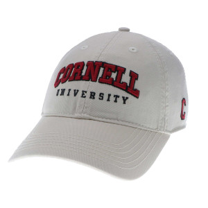Youth Cap - Cornell University C on side - Natural