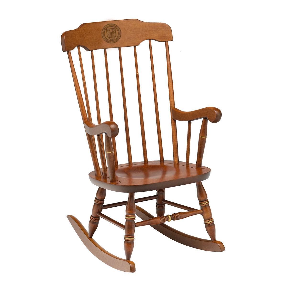 Weill Cornell Medicine Boston All Cherry Rocking Chair Home Gifts