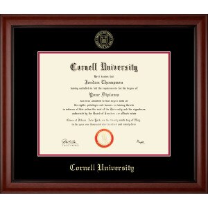 Custom School Embossed Diploma Frame in Cambridge