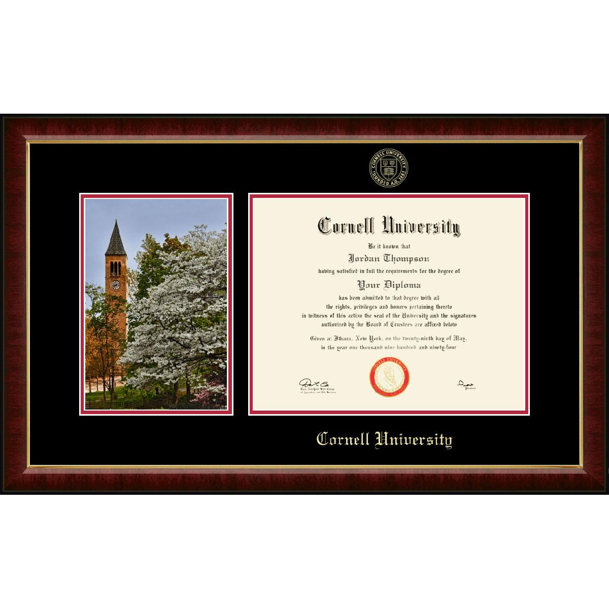 Custom School Campus Scene Embossed