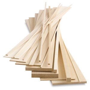 1/4 Basswood 4 wide 24 long