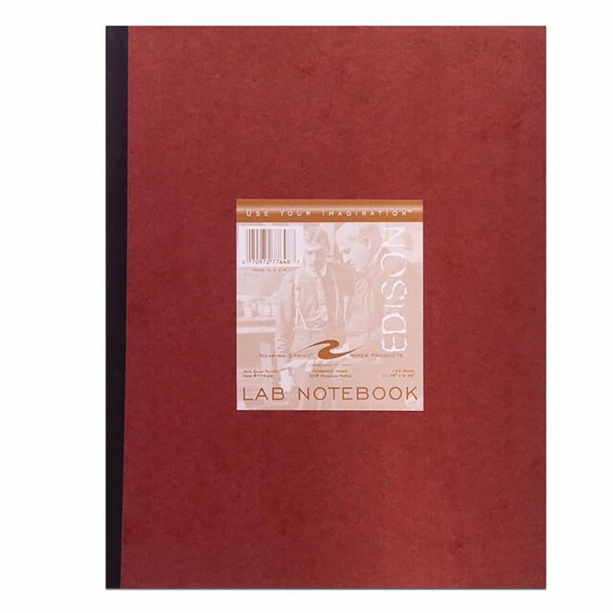 Lab Book, Maroon Hard Cover