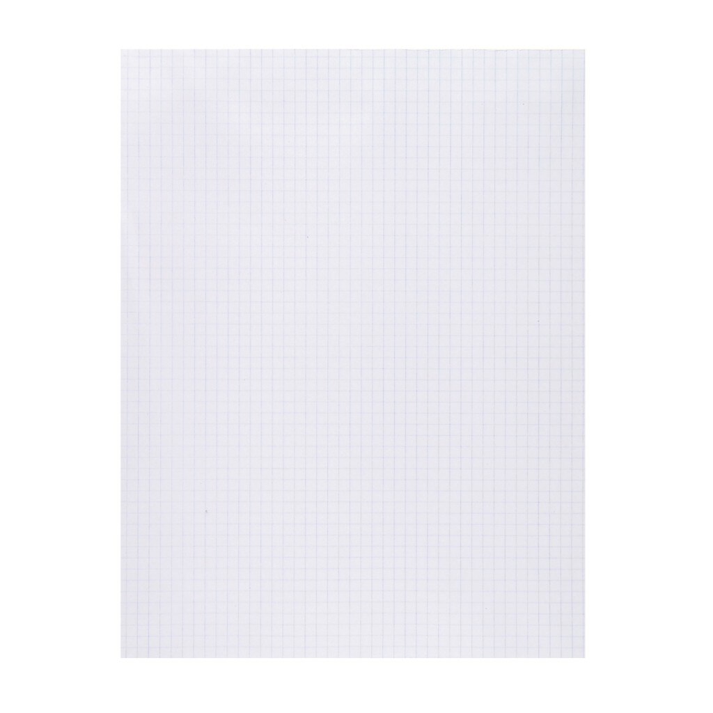 Glued Pad 8.5"x11", 5x5 Quad