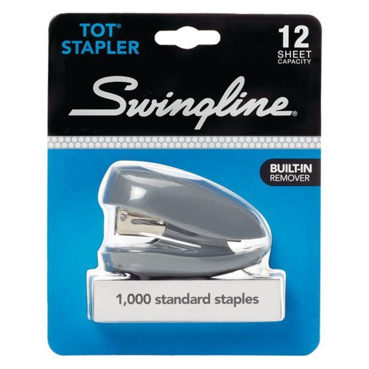 Tot Mini Staplers, Assorted Colors