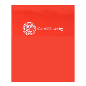 Cornell 2 Pocket Laminated Red Fold