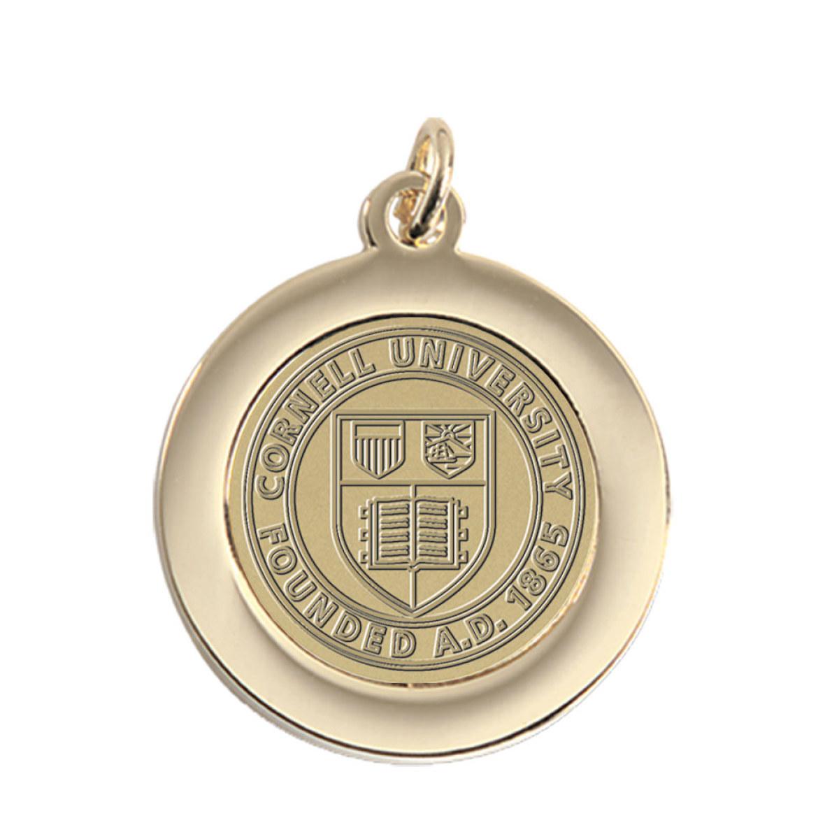 Gold Plated Seal Pendant Charm