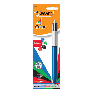 4 Color Retractable Pen BIC BP