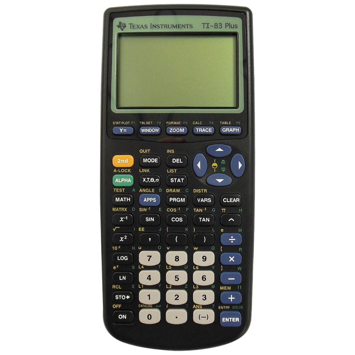 Ti 83 Plus Graphing Calculator