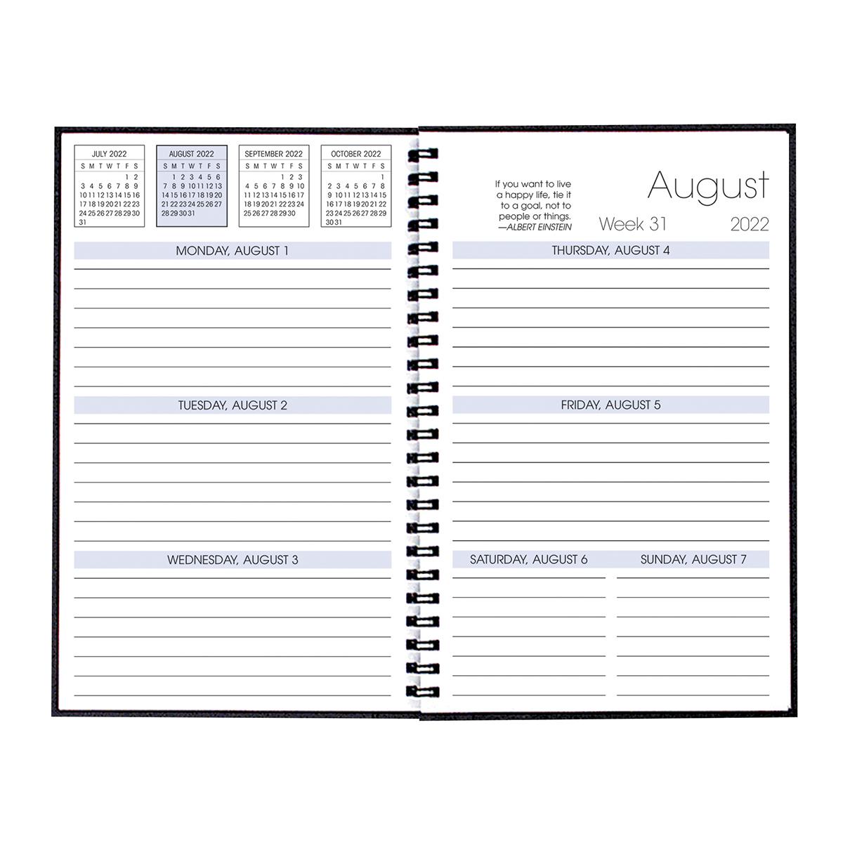 TechnoColor Academic Weekly Planner