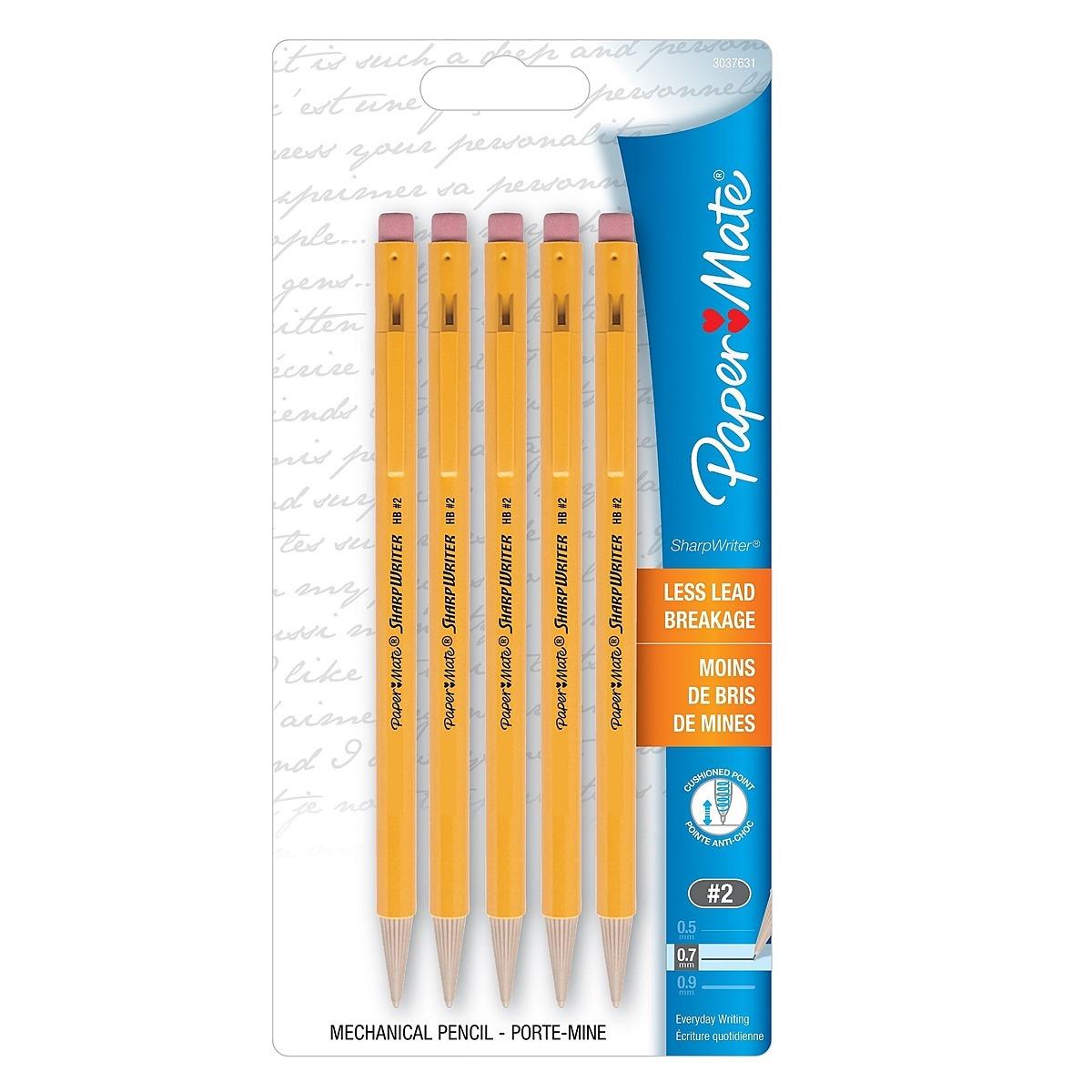 Sharpwriter Mechanical Pencils- 5pk