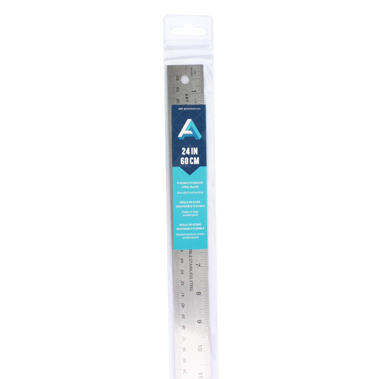 Ruler Stainless Steel 24in