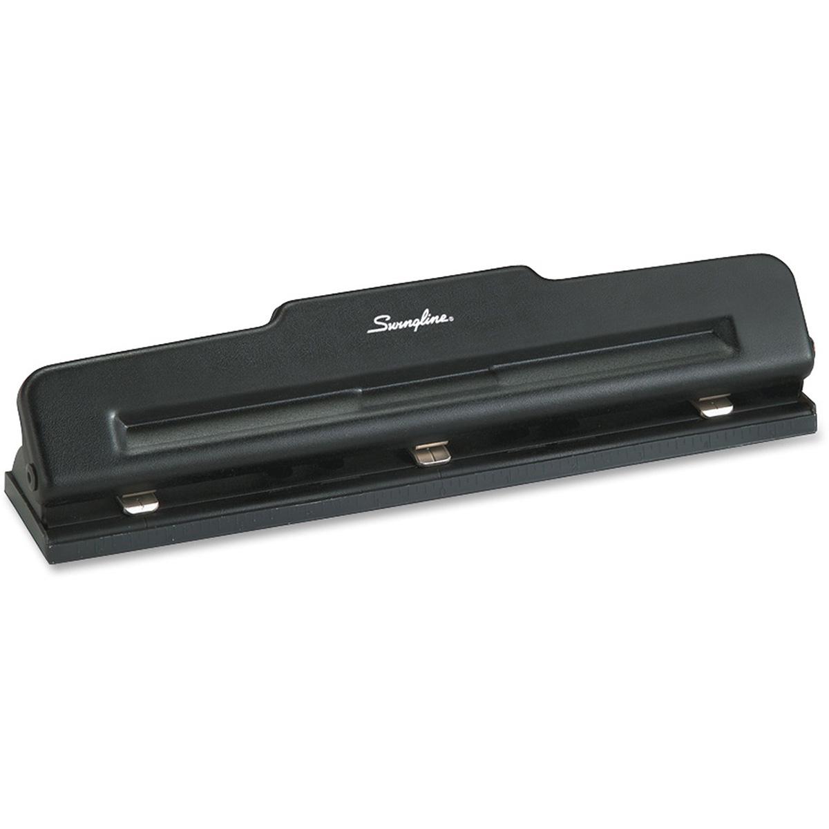 Light Duty 3-Hole Punch, Black