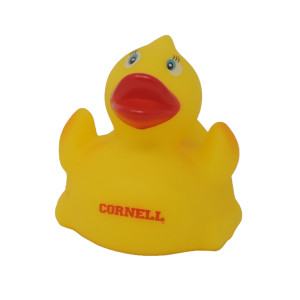 Yellow Cornell Rubber Duck