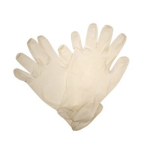 10-pack Textured Latex Gloves
