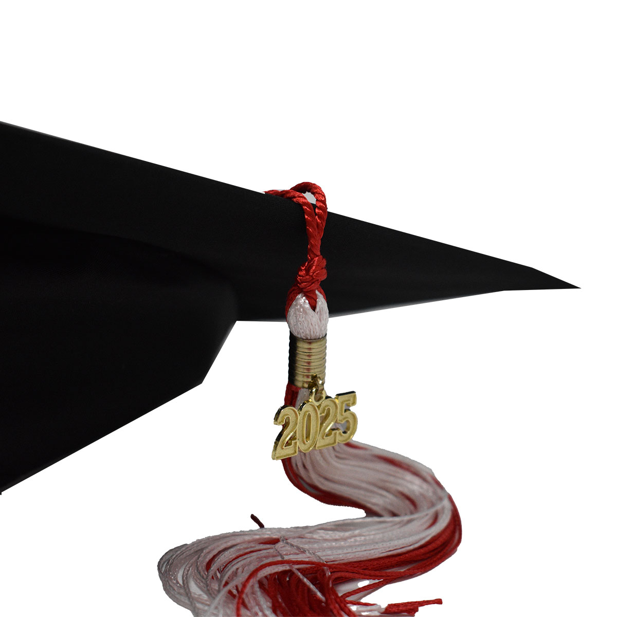Red and White Tassel