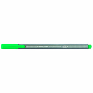 Staedtler Triplus Fineliner Pen, Green