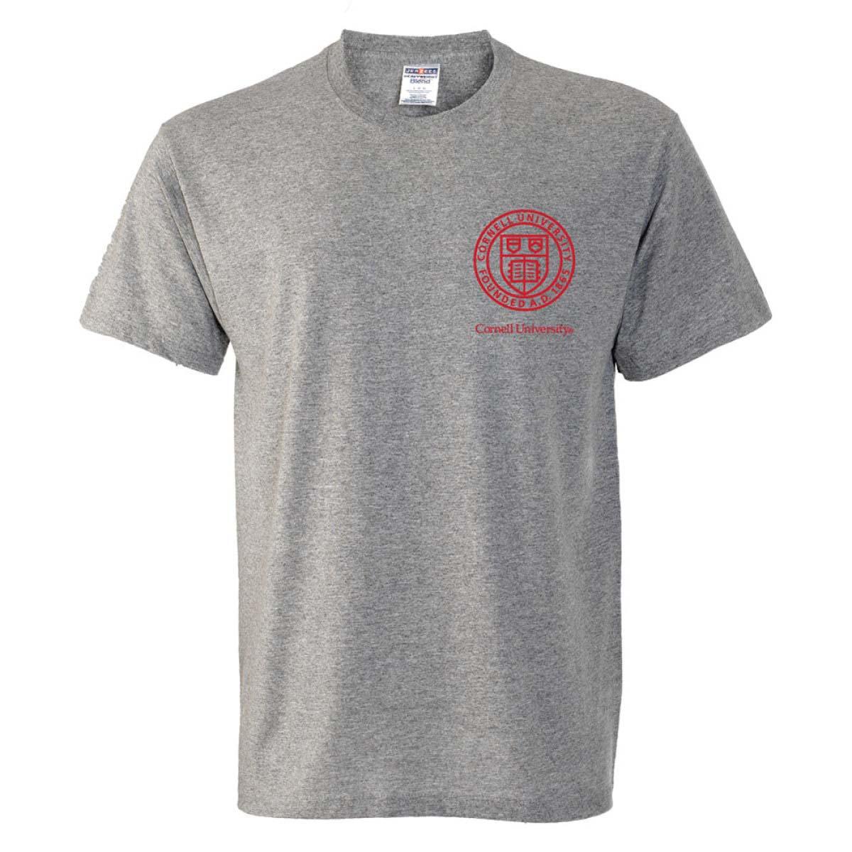 Tee Emblem Left Chest Grey