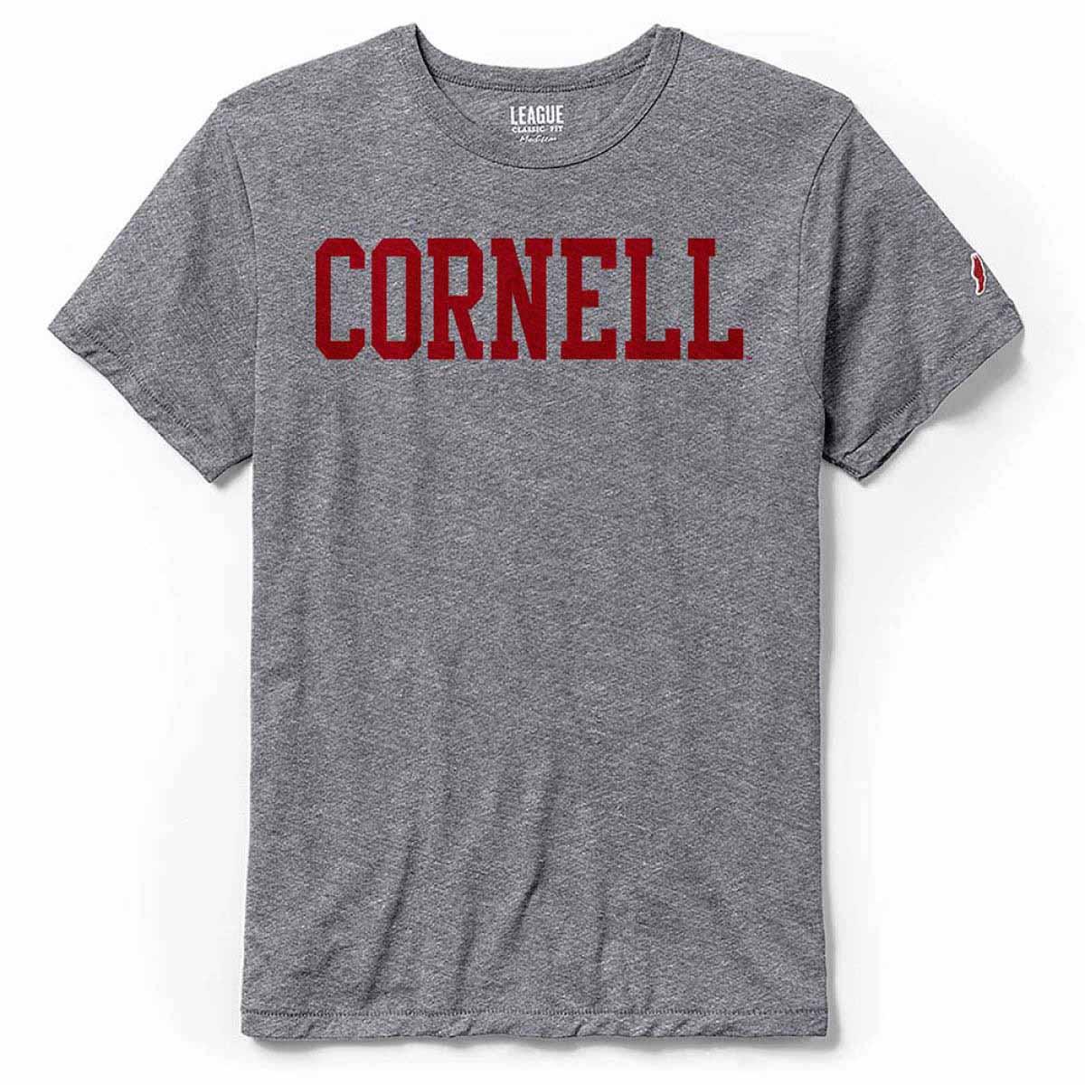 League Cornell Tee Grey
