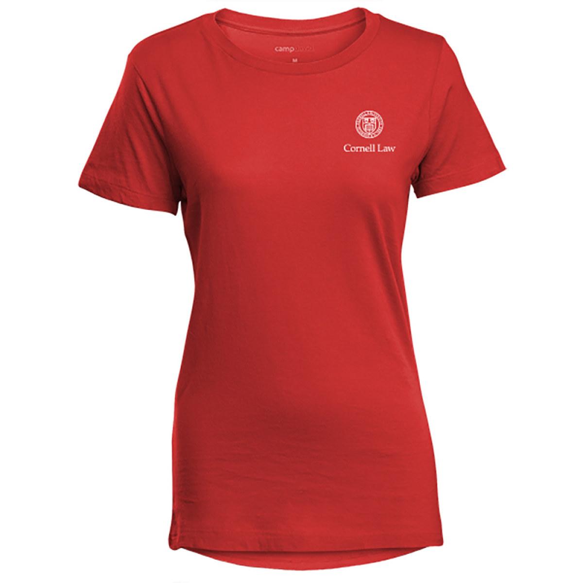 Cornell Law Women's Tee - Red