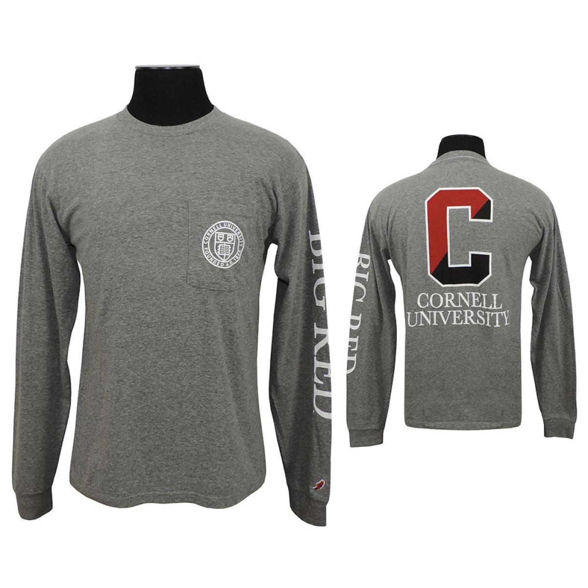 Gray Cornell University Long Sleeve