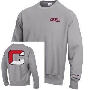 Oversize C Reverse Weave Crew
