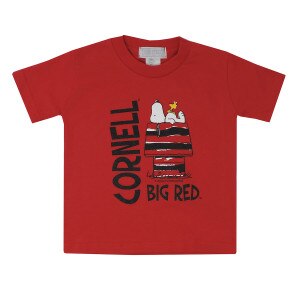 Toddler Snoopy Tee On Dog House - Red
