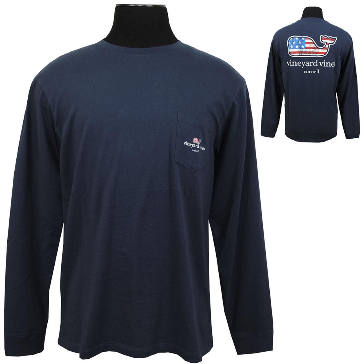 Vineyard Vines Long Sleeve Tee Navy