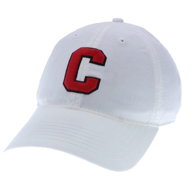 Block C Cornell Embroidered white