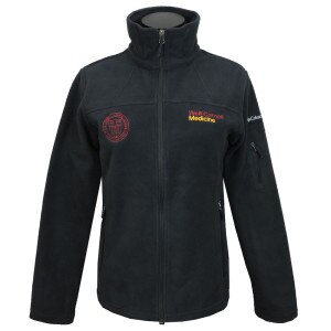 Weill Cornell Medicine Women's Columbia Fleece Jacket - Black
