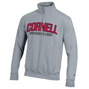 Quarter Zip Sweatshirt - Gray