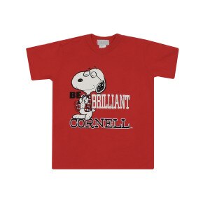 Youth Tee - Snoopy - Red - Be Brilliant