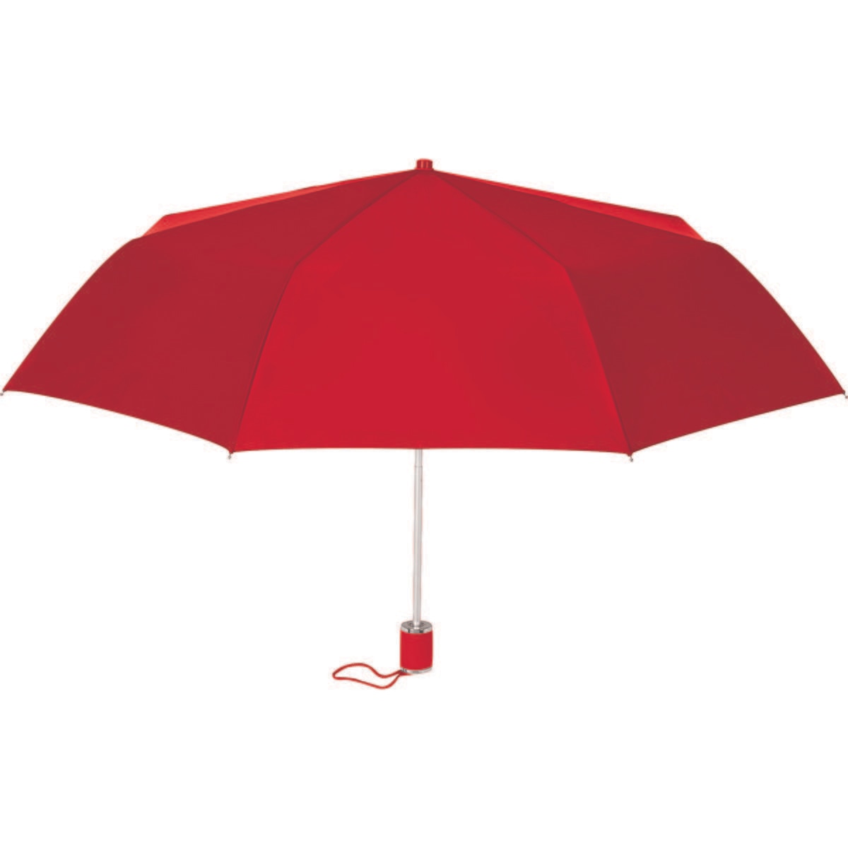 Fold Up Umbrella red