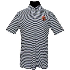 Vineyard Vines Striped Polo - Navy And White