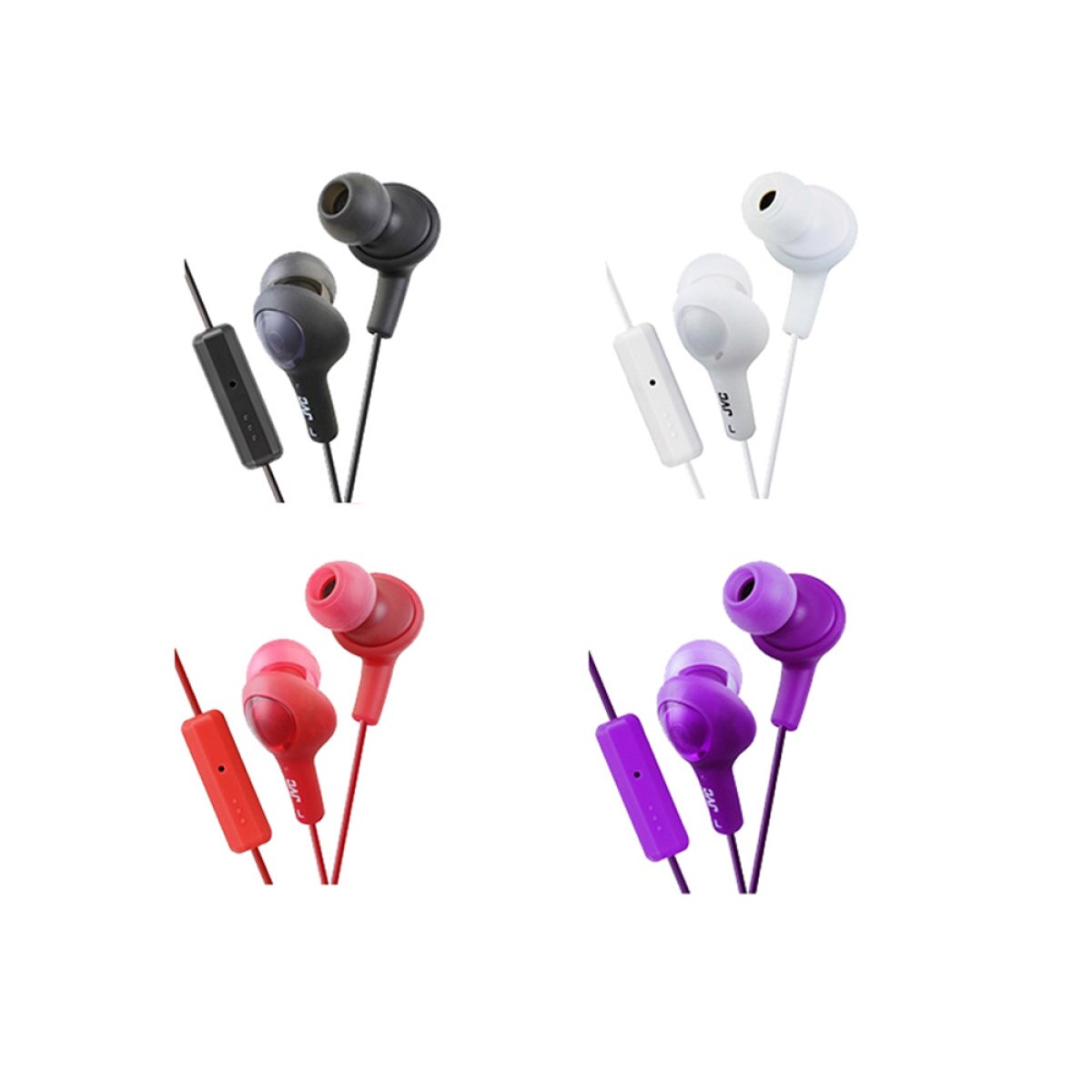 JVC Gumy Plus Earbuds with Remote a